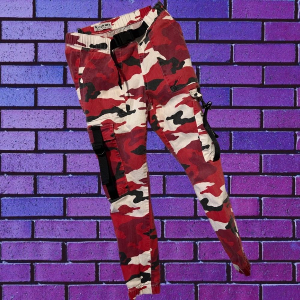 Kreamy Camo Pants with Pockets